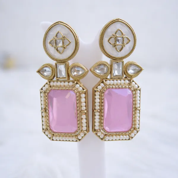 Vintage_Interchangeable_Stone_Drop_Earring_Set_(Pack_Of_5)