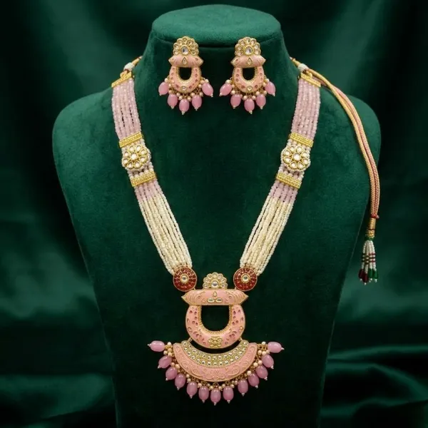 Blush_Artisan_Meenakari_Mala_Set