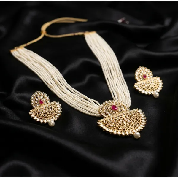 Royal_Pearl_Mala_&_Polki_Pendant_Set