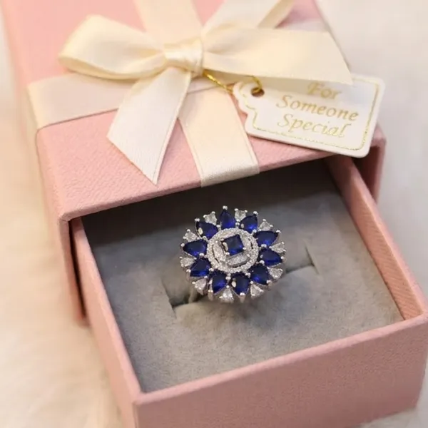 Sapphire_Bloom_Floral_Statement_Ring