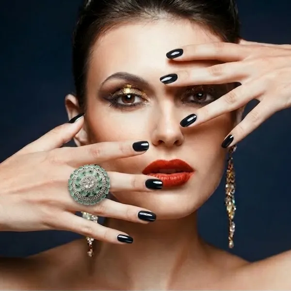 Mint_Glaze_Floral_Statement_Ring