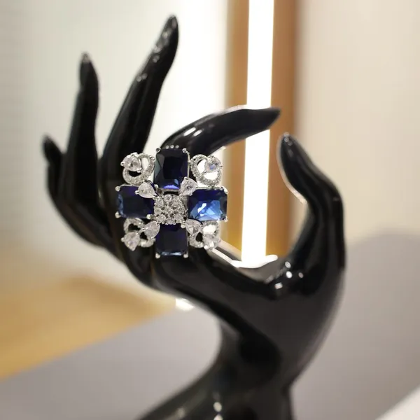 Royal_Sapphire_Blue_Floral_Statement_Ring