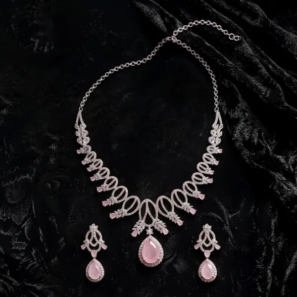 Celestial_Rose_Pear-Drop_Necklace_&_Earring_Set