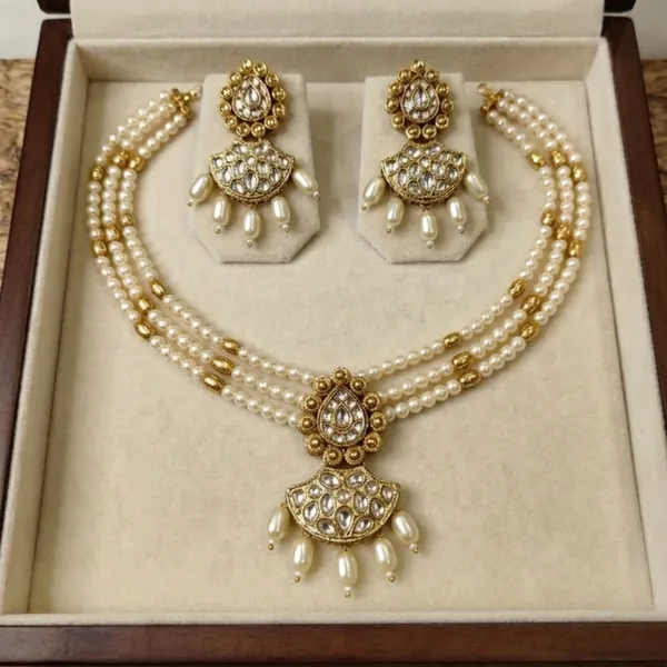 Celestia_Triple-Strand_Pearl_&_Kundan_Set
