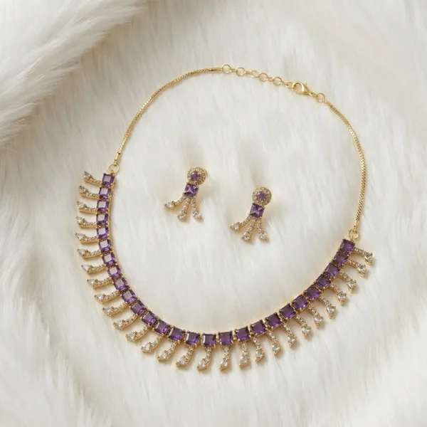 Royal_Purple_Fringe_Necklace_Set