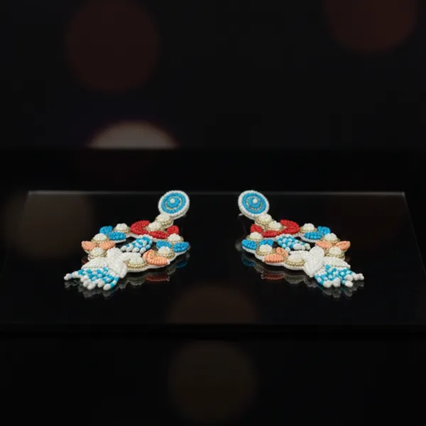 Azure_Bloom_Statement_Chandelier_Drops