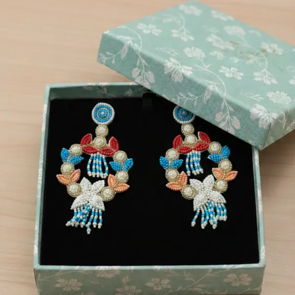 Azure_Bloom_Statement_Chandelier_Drops