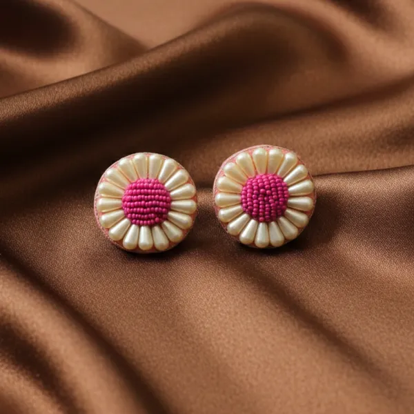 Blossom_Pearl_Stud_Earrings_–_Pink_&_Ivory_Floral_Design