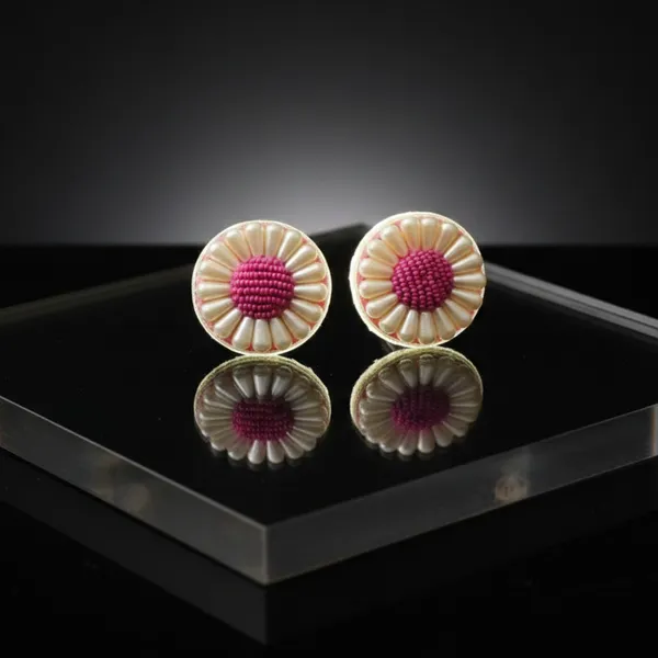 Blossom_Pearl_Stud_Earrings_–_Pink_&_Ivory_Floral_Design