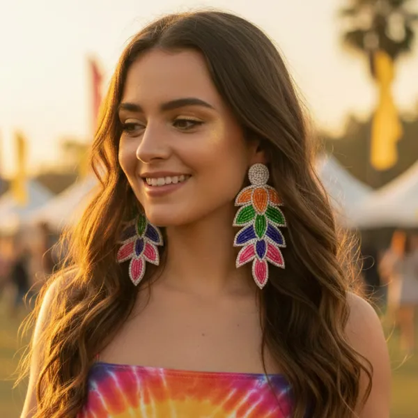Rainbow_Bloom_Handcrafted_Beaded_Statement_Earrings