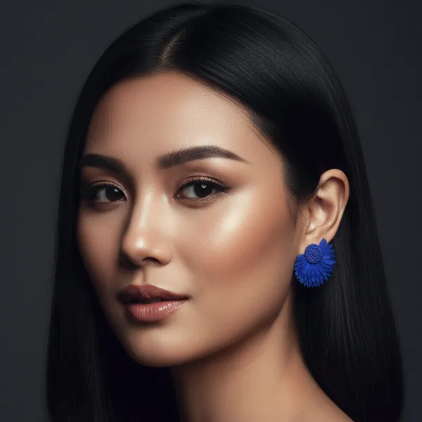 Cobalt_Blue_Petal_Statement_Studs