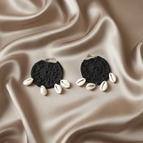 Midnight_Bloom_Cowrie_Shell_Crochet_Earrings