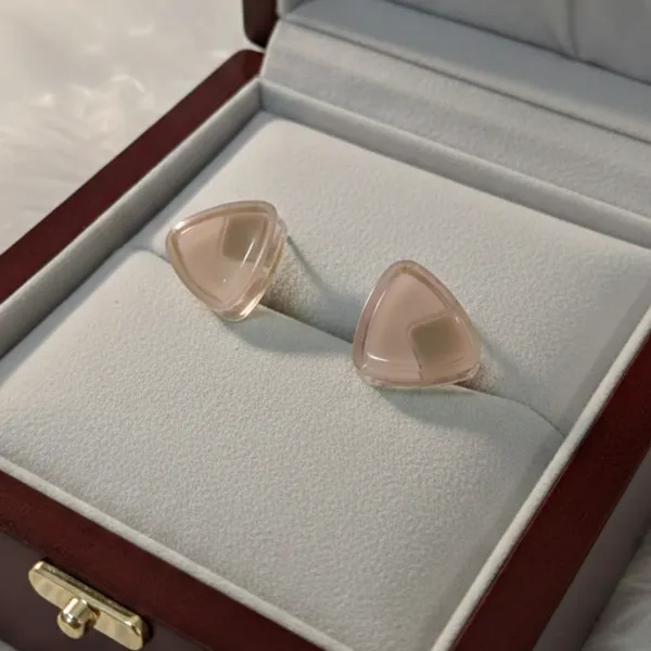 Blush_Pink_Triangle_Stud_Earrings