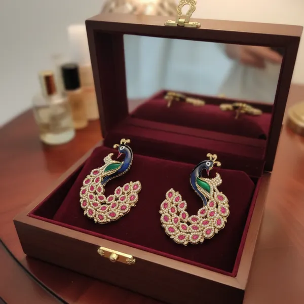 Royal_Peacock_Pearl_Earrings