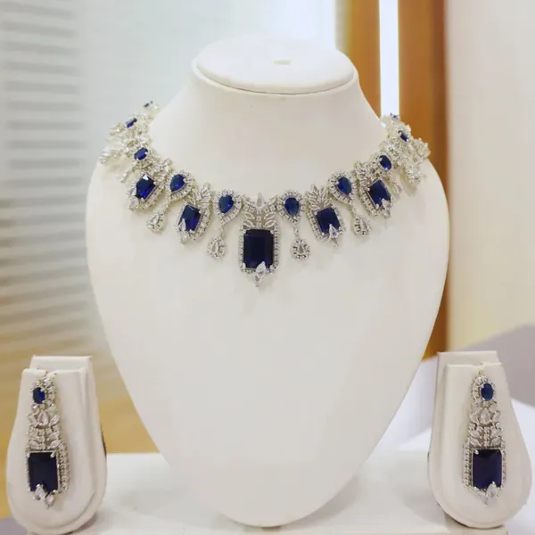 Royal_Blue_Crystal_Cz_Statement_Jewelry_Set