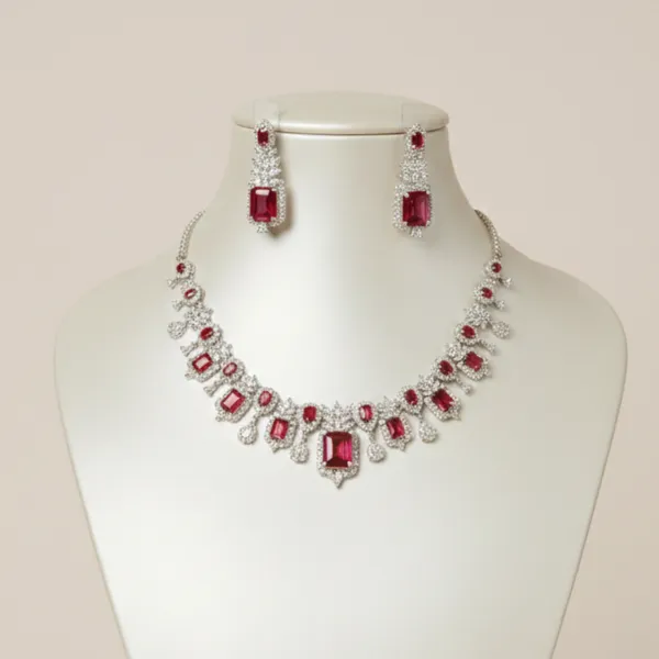 Ruby_Red_Crystal_Cz_Party_Wear_Jewelry_Set