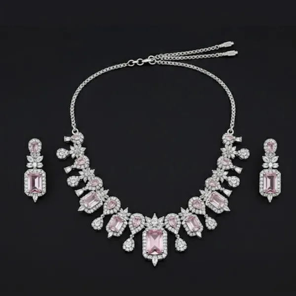 Blush_Pink_Crystal_Cz_Statement_Jewelry_Set