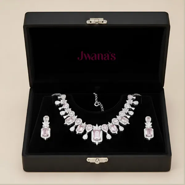 Blush_Pink_Crystal_Cz_Statement_Jewelry_Set