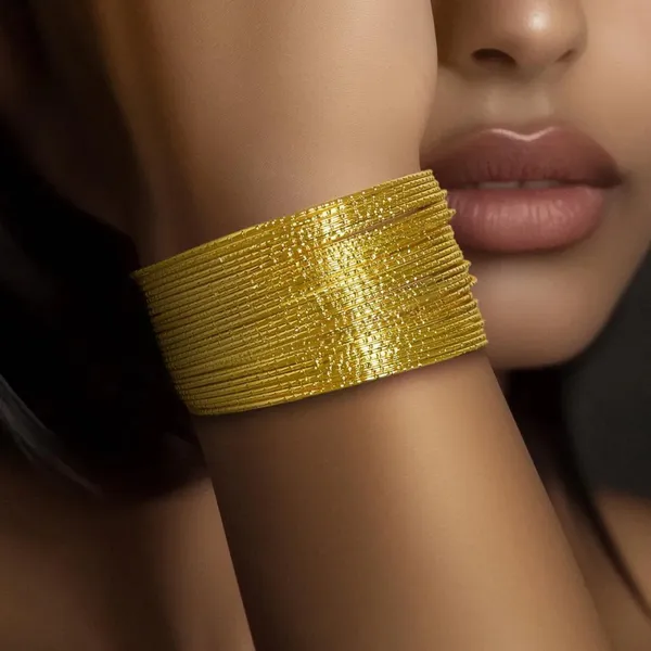 Radiant_Weave_Gold_Cuff_Bracelet