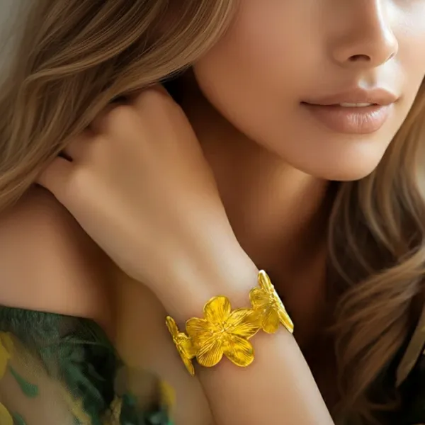Golden_Blossom_Floral_Cuff_Bracelet