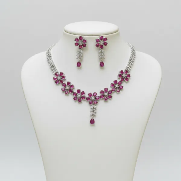 Elegant_Gemstone_Necklace_&_Earrings_Set