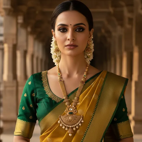 Heritage_Temple_Gold_Necklace_Set