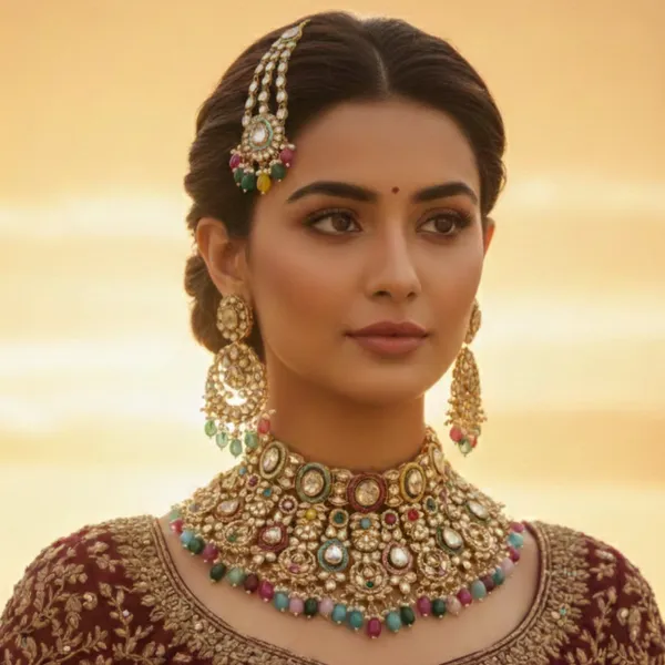 Royal_Polki_Bridal_Jewellery_Set_–_6_Pc_Complete_Wedding_Collection