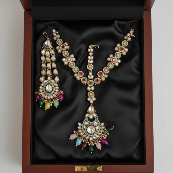 Royal_Polki_Bridal_Jewellery_Set_–_6_Pc_Complete_Wedding_Collection