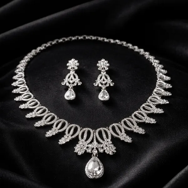 Celeste_Royale_Diamond_Drop_Necklace_Set_-Jn116