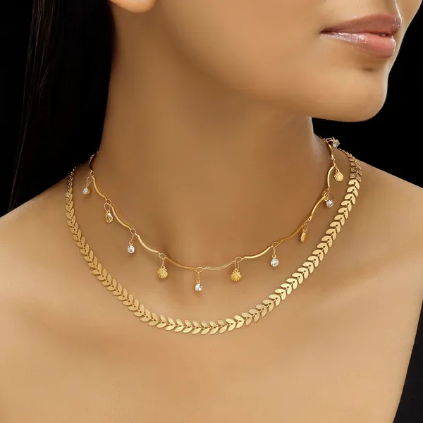 Anti-Tarnish_Imitation_Gold_Layered_Leaf_Necklace-_Jn102