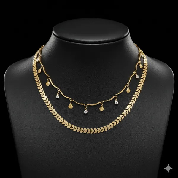 Anti-Tarnish_Imitation_Gold_Layered_Leaf_Necklace-_Jn102