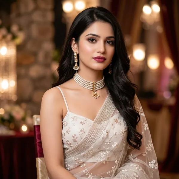 Pearl_Kundan_Multi-Layer_Necklace_Set_with_Matching_Earrings_(Bridal_/_Party_Wear)