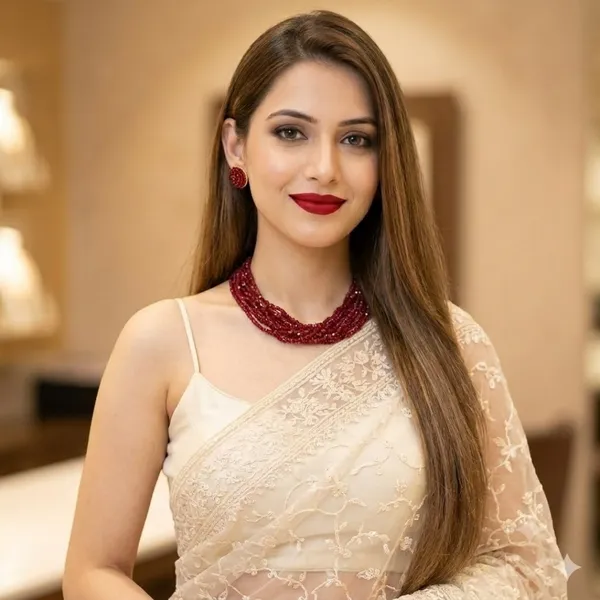 Ruby_Red_Crystal_Beaded_Choker_Necklace_Set
