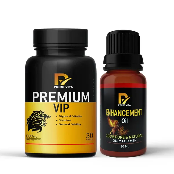 Premium_Vip_Vigor_Vitality_Capsules_1000Mg_And_Herbal_Massage_Oil_Combo_Set