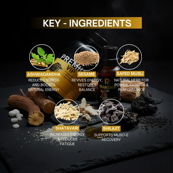 Premium_Vip_Vigor_Vitality_Capsules_1000Mg_And_Herbal_Massage_Oil_Combo_Set