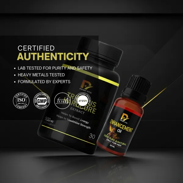 Primevita_Tribulus_Terrestris_500Mg_Capsules_&_Herbal_Massage_Oil_Combo