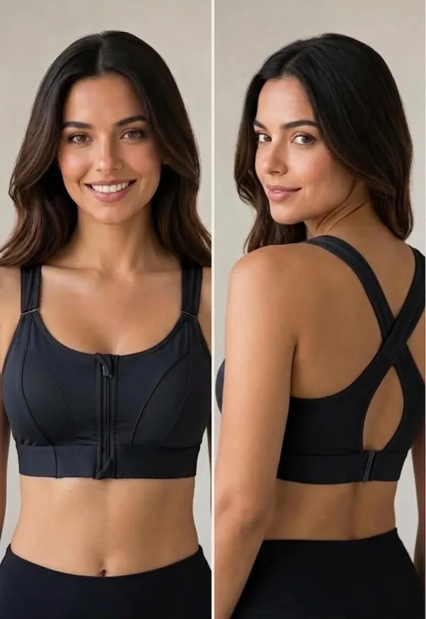 FRONT_CLASP_WITH_ZIPPER_FOR_CASUAL_SPORT_BRA