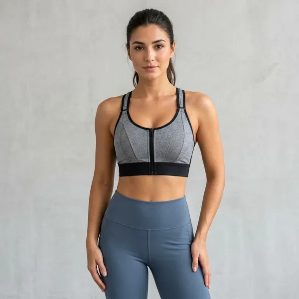 FRONT_CLASP_WITH_ZIPPER_FOR_CASUAL_SPORT_BRA