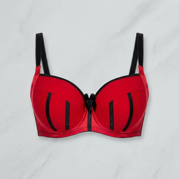 Charlotte_Padded_Bra_-_Red&Black_-_6901