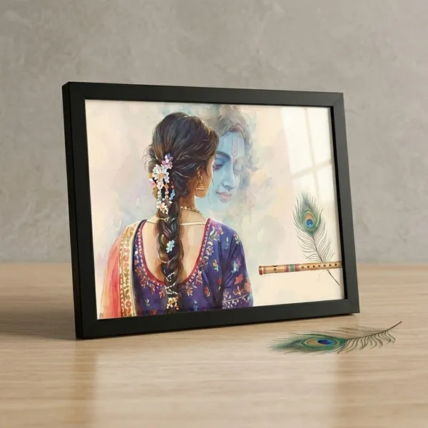 Wood_&_Paper_Krishna_Radha_Traditional_Framed_Wall_Art