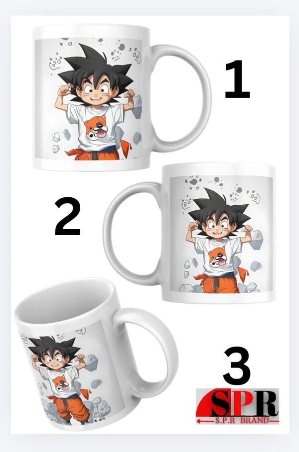 White_Ceramic_Anime_Action_Print_Coffee_Mug_Set_Of_2