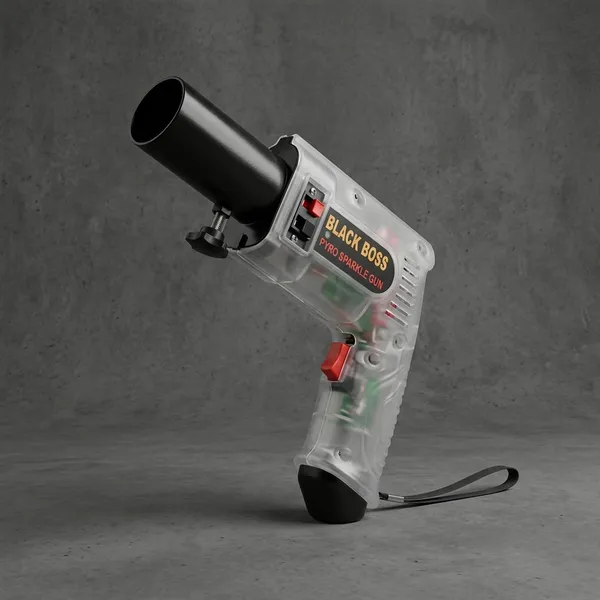 Black_Metal_Body_Cold_Pyro_Spark_Gun_For_Events