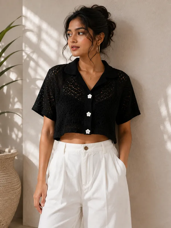 Anya_Crochet_Cropped_Shirt_(Pepper_Black)