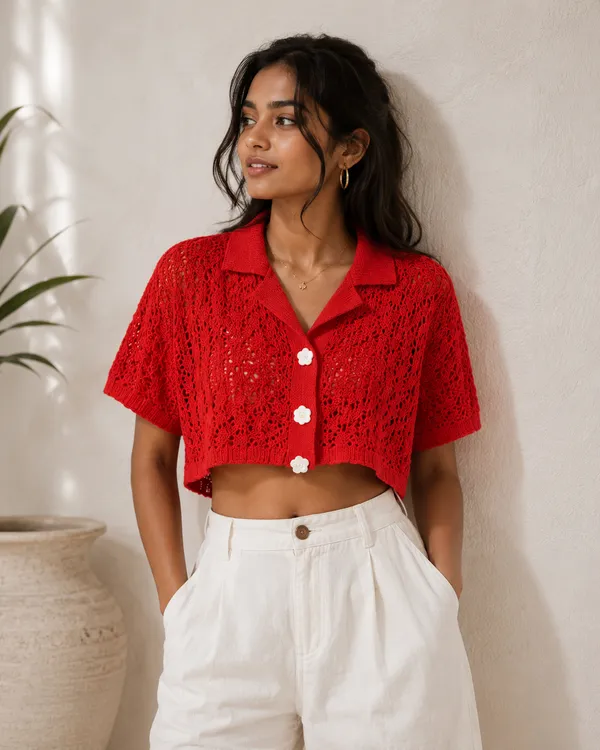 Anya_Crochet_Cropped_Shirt_(Red)