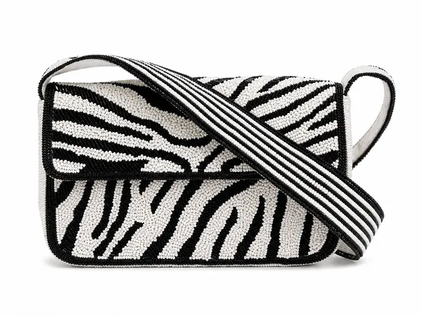 Zebra_Beaded_Shoulder_Bag