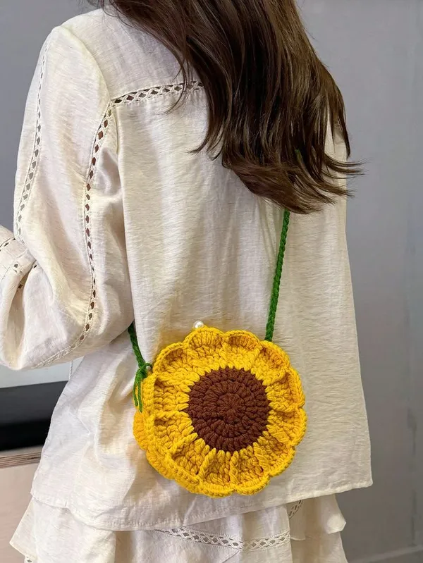 Sunflower_Crochet_Sling