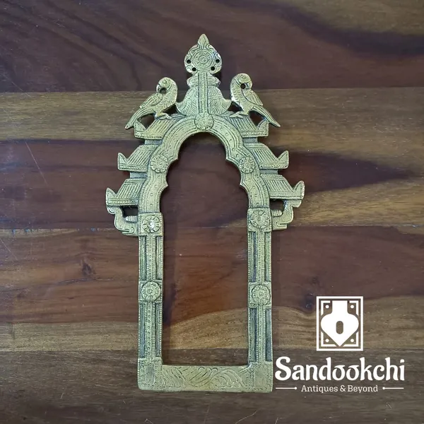 Brass_Antique_Traditional_Bird_Motif_Arch_Mirror_Frame