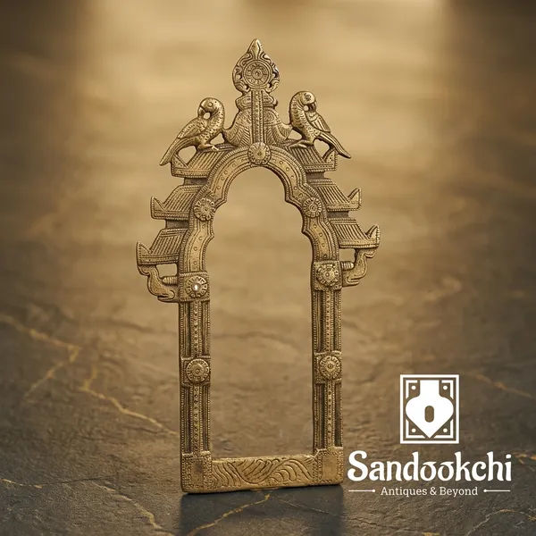 Brass_Antique_Traditional_Bird_Motif_Arch_Mirror_Frame