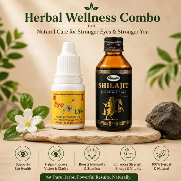 Chawla_Remedies_Shilajit_Strength_And_Stamina_Ayurvedic_Syrup_And_Eye_Life_Herbal_Eye_Drops_Combo_Pack_Of_2