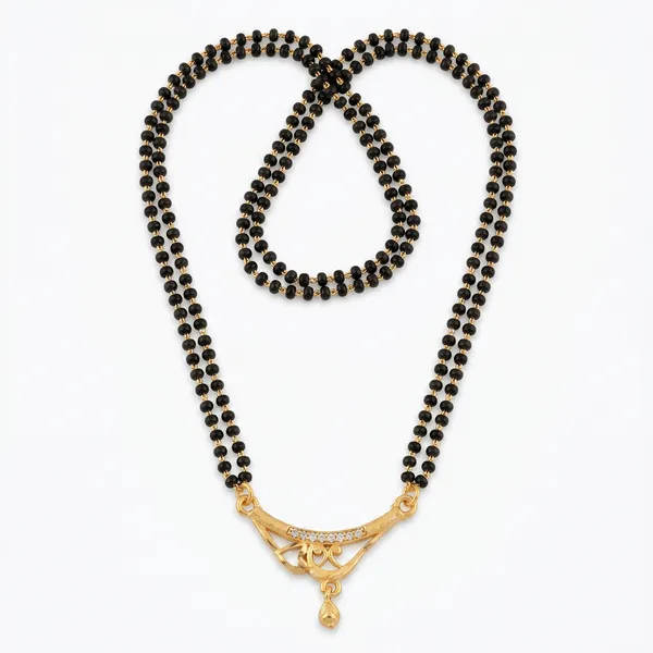 Elite_Fancy_Gold_Plated_Double_Layer_Mangalsutra_For_Women